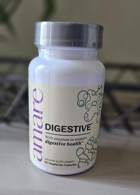 Amare Global Digestive Complete GI Support Capsules 60 Count, New Sealed