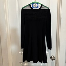 Valentino Black & Lace Dress-NWT-Size 42/4