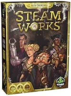 Steam Works Brettspiel - TMG - Alex Churchill