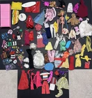 Vtg Barbie Doll Lot Of Clothes, Clone & Accessories 70's - 80's