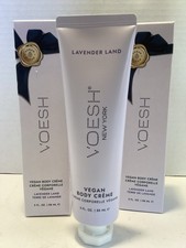 Voesh (2) Vegan Body Cream Skin Mousturing 3oz Lavender Land