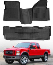 DiffCar  for Ford F250/F350/F450/F550 Floor Mats Crew Cab 2008 2009 2010 Wi