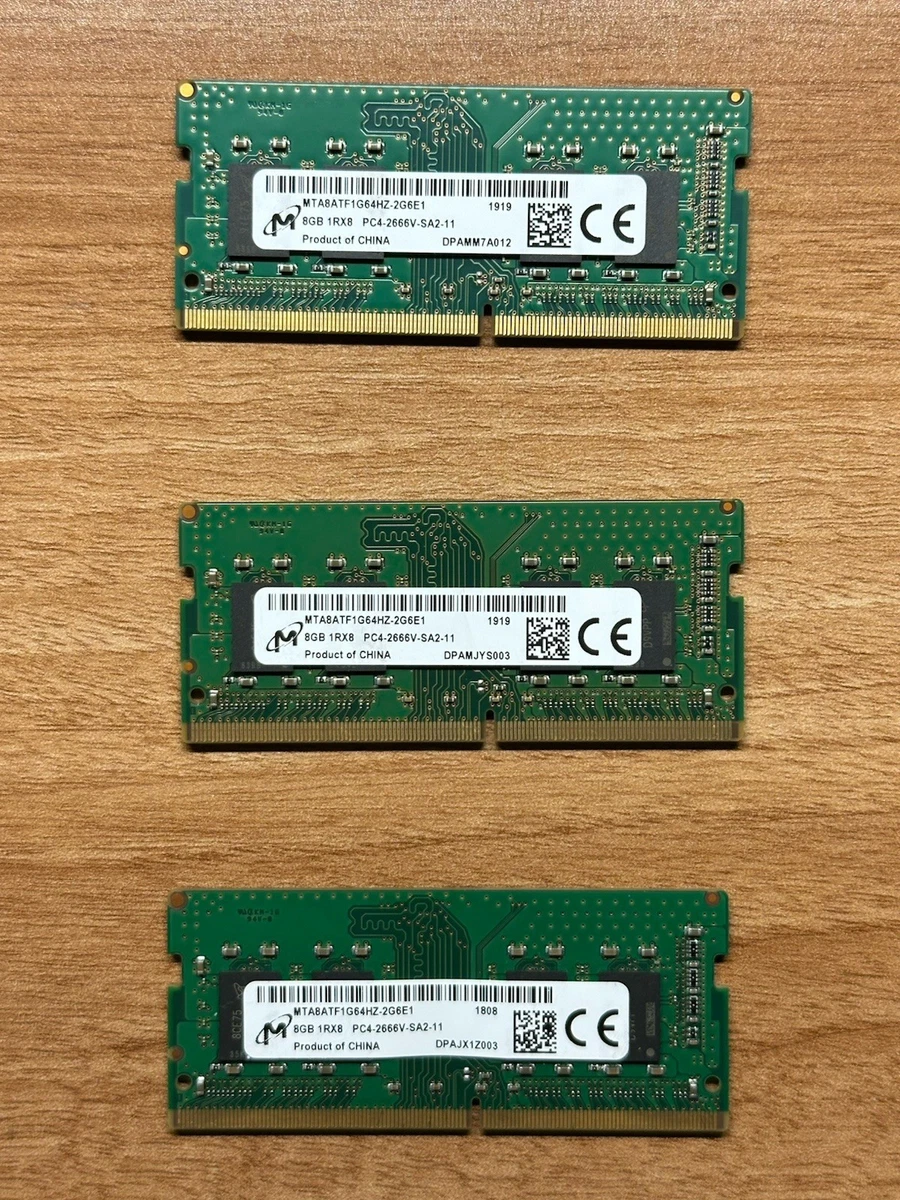 Micron 8GB Computer DDR4 SDRAM for sale | eBay