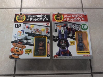 Lot Paper Pals Party Room Withered Bonnie Five Nights At Freddys FNAF McFarlane