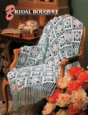Bridal Bouquet Afghan  Annie's Crochet Quilt  Afghan Club 307-1-02