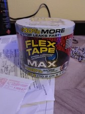 FLEX SEAL Family Products MAX Waterproof Repair Tape - Clear - Size: 4"  25'