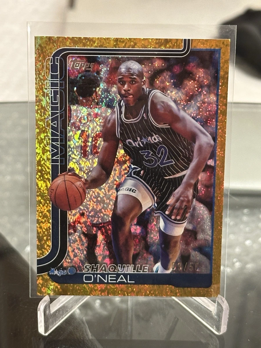 Topps Shaquille O'Neal Basketball Serial Numbered Sports Trading