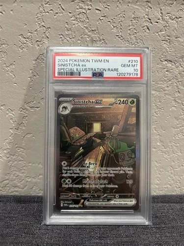 Sinistcha ex 210/167 PSA 10: Twilight Masquerade SIR