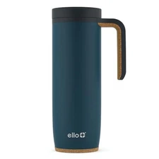 Ello Magnet Vacuum Insulated Stainless Steel Travel Mug with Leak-Proof Sealing