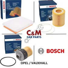 Service Kit Air Oil Fuel Filters fits OPEL ZAFIRA FAMILY B 1.9 CDTI (2005-2015)