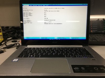 Acer Swift 3 SF314-52 i5-7200U@2.5GHz 8GB RAM NO HD/OS *BIOS/READ* | LP407