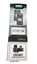 ALTAIR MSA SAFETY ALTAIR 5X 10116924 MULTIGAS DETECTOR MONO LEL O2 CO H2S UL