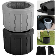 PORTABLE TOILET COMPACT POTTY LOO CAMPING CARAVAN PICNIC FISHING FESTIVALS