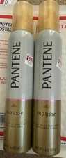 2 Pantene Pro-V Curl Boosting Mousse Touchable Tames Frizz, Lightweight, 6.6oz