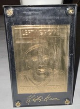 Lefty Grove 1996 Golden Legends 22KT Gold Foil Card