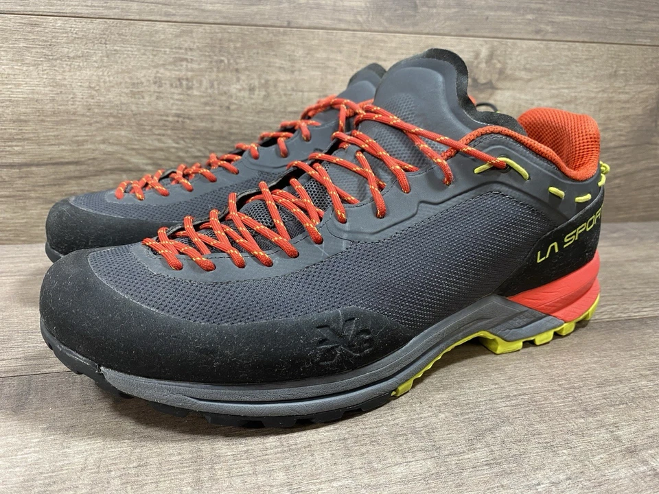 Tênis de caminhada La Sportiva TX Guide cinza vermelho masculino tamanho 9.5 - Imagem 2 de 4