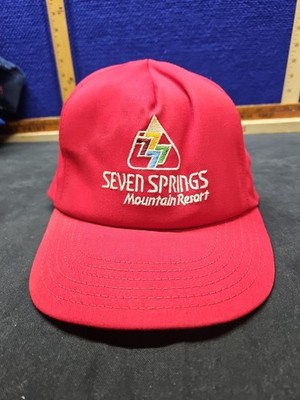 Vintage Classic Seven springs mountain resort Snapback Hat Cap