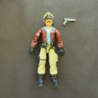 1985 HASBRO GI JOE KEEL-HAUL v1 USS FLAGG FIGURE w/ PISTOL 100% COMPLETE NM