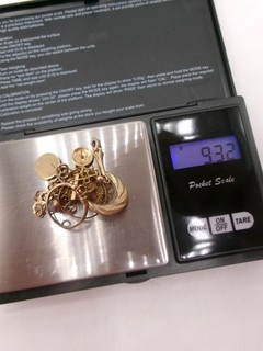 Job Lot Scrap or Repair 9ct Gold Jewellery 9.32g Mixed Pieces