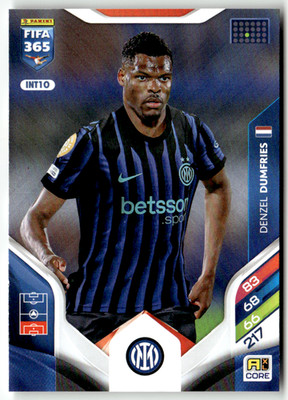 Panini Adrenalyn XL FIFA 365 2026 No. INT10 Denzel Dumfries