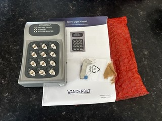 Vanderbilt Act 10 Codelock 2 Door Access Control Keypad For Doors Gates Etc