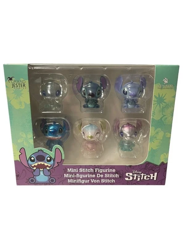 Boîte 6 Mini Figurines Disney Stitch