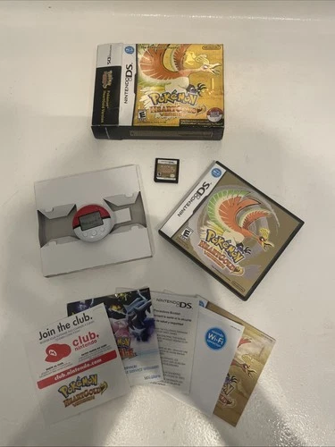 Pokemon: HeartGold Version CIB with Pokewalker (Nintendo DS, 2010)