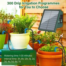 Solar Drip Irrigation Kit Garden Drip Irrigation System Automatic Watering