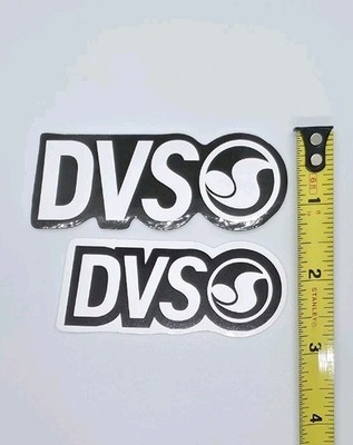 DVS Performance Parts Stickers Vinyl Decal  3.25'' X 1'' Auto Racing Motosports