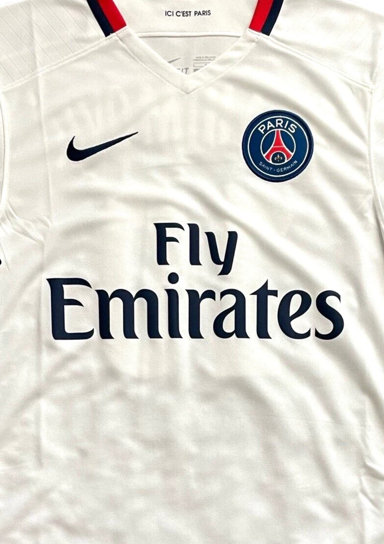2015/16 PSG Away Jersey #10 Ibrahimovic Small Nike Paris Saint