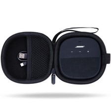 Hard Case Compatible with Bose SoundLink Micro Speaker Black Case Black Case