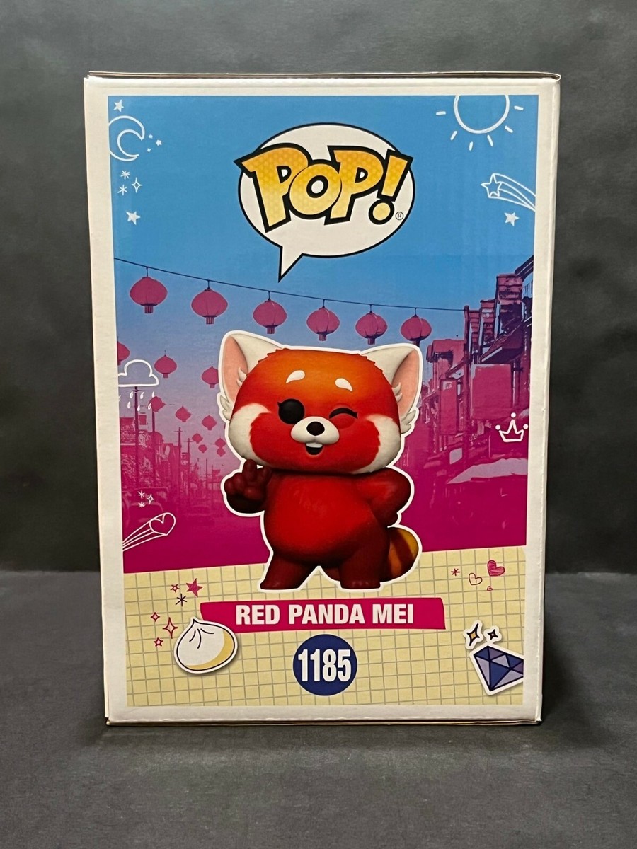 Funko Pop ピクサー 私ときどきパンダ　メイ　レッドパンダ　フロッキー FUNKO POP! Disney Funko Exclusive Turning Red (Flocked) Red