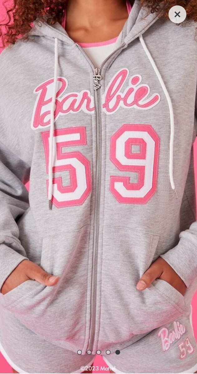 Crop Top Playera Barbie Forever 21 Forever 21, Enbroidery Barbie