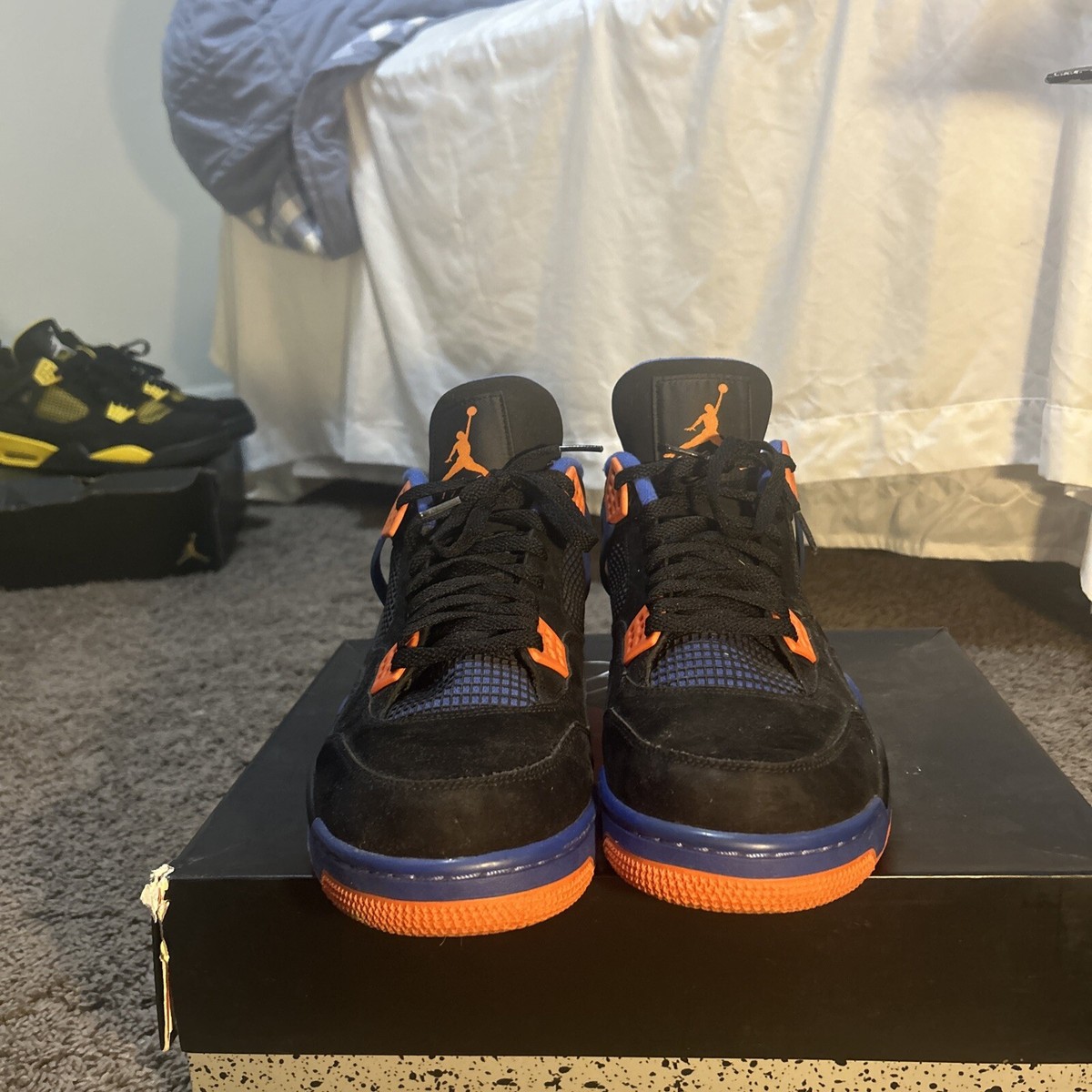 Size 14 - Air Jordan 4 Retro Cavs 2012 886551538335| eBay