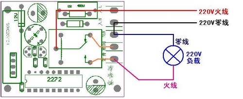AC 220v 10A relay Wireless RF Remote Control Switch On/off Transmitter+Receiver - Picture 2 of 2