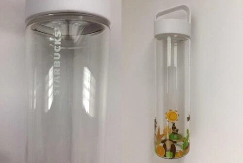 Starbucks Glass Vacuum Water Bottles