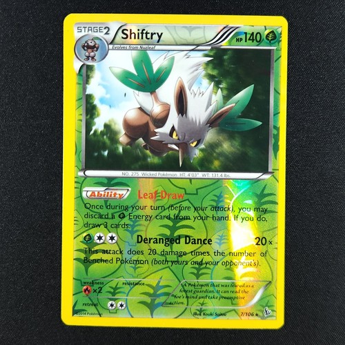 Shiftry 7/106 Holo - Flashfire - Pokemon Card