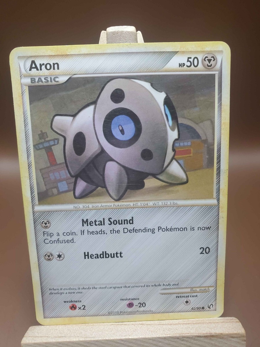 Aron - 42/90 HS-Undaunted - Pokémon TCG - 2010