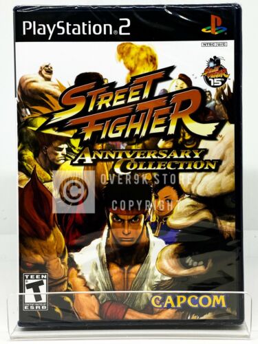 Street Fighter Anniversary Collection - PS2 - Tout neuf | Scellé en usine - Photo 1/4