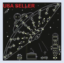 THT Soldering Practice Circuit Board  Kit - Spaceship with Sound