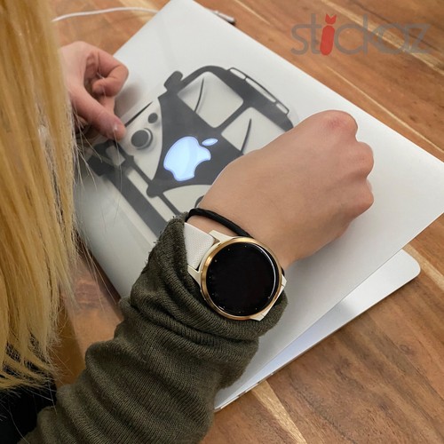 Macbook Aufkleber | Bulli VW Bus T1 | Retro | Sticker | Mac | Macbook Air - Bild 5 von 5