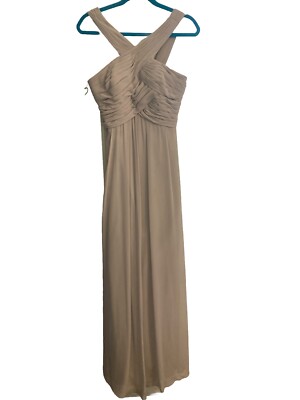 bill levkoff bridesmaid dresses for sale Bill Levkoff Formal Dress Bridesmaid RN# 82955 Crisscross Bodice Gray 6