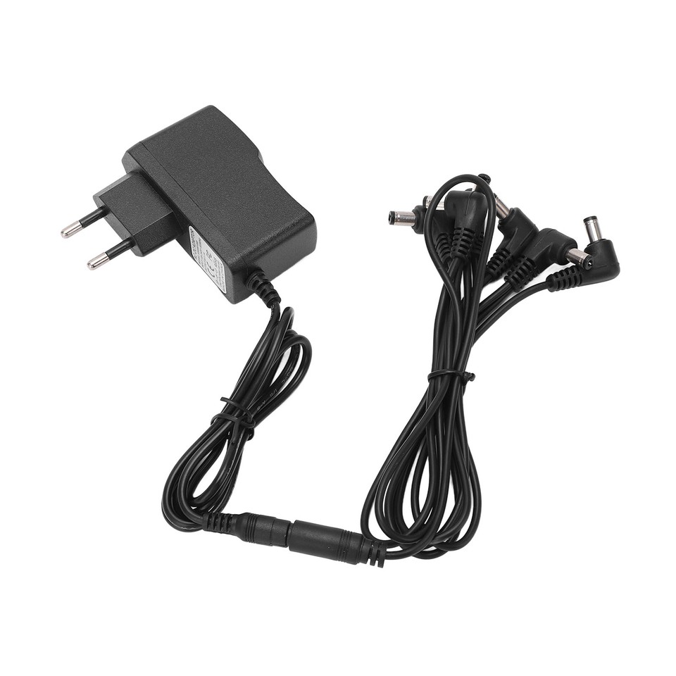 Guitar Effect Pedal Power Supply Adapter 6 Way Daisy Chain Cable eBay