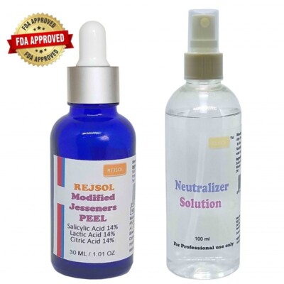 Modified Jesseners Peel For Clogged Pores, Wrinkles, Depigmentation 30ML Freeshi