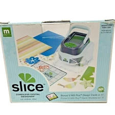 Slice Cordless Digital Designer Cut Emboss Draw Scrapbooking 2 in 1 Design Card