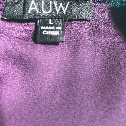 AUW süßes lila Spitzentop Gr. L - Bild 3 von 3