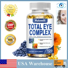 Eye Vitamin Mineral Capsule Lutein Zeaxanthin Support Eye Health Visual Acuity