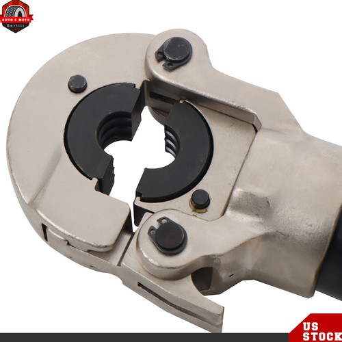 Copper Tube Fittings Crimping Tool Hydraulic Pipe Cutter w/1/2'' 3/4'' 1'' Jaw - Picture 8 of 10