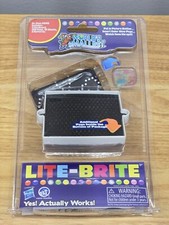 NEW Worlds Smallest Lite Brite Fully Functional Mini Novelty Toy 545