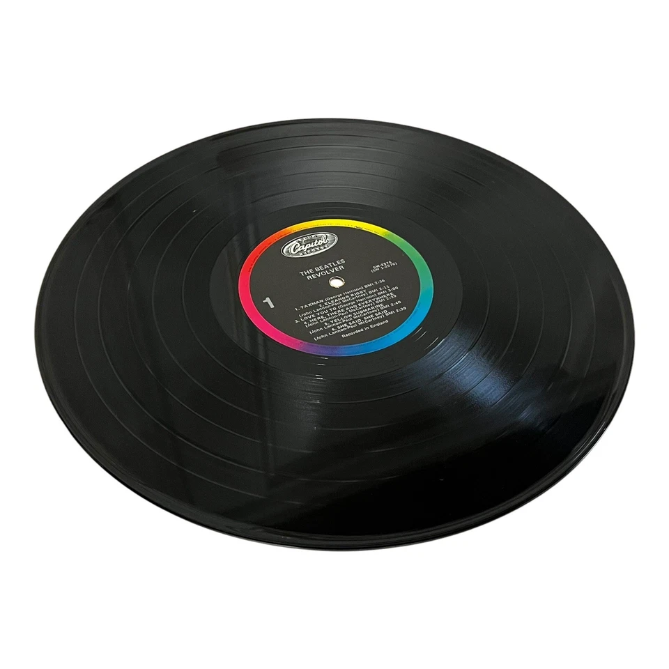 The Beatles REVOLVER LP Vinyl Promo Stamped Property of Capitol Records SW-2576 - Imagem 3 de 4